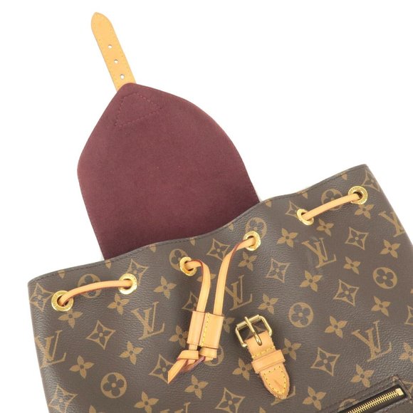 Montsouris Ruck Sack Monogram Canvas Backpack - Picture 8 of 11